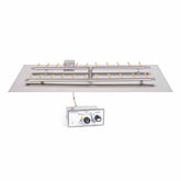 RECTANGULAR FLAT PAN & SS ‘H’ BULLET BURNER